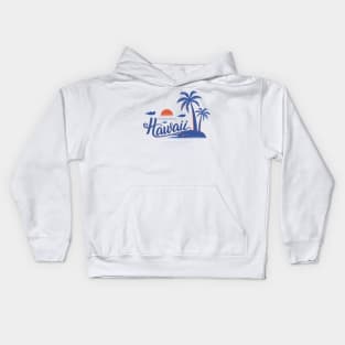 (I've Never Been to) Hawaii - White Background Kids Hoodie